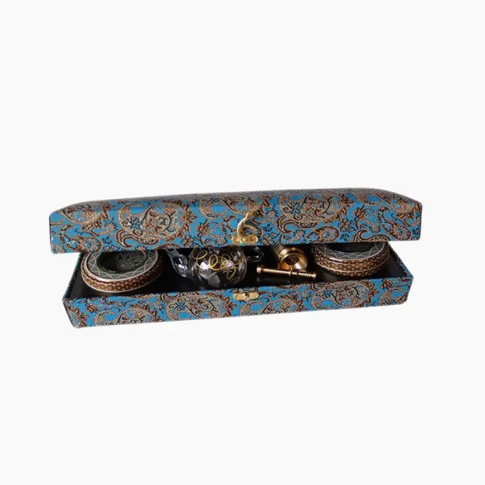 Luxus blau Geschenkbox von safran