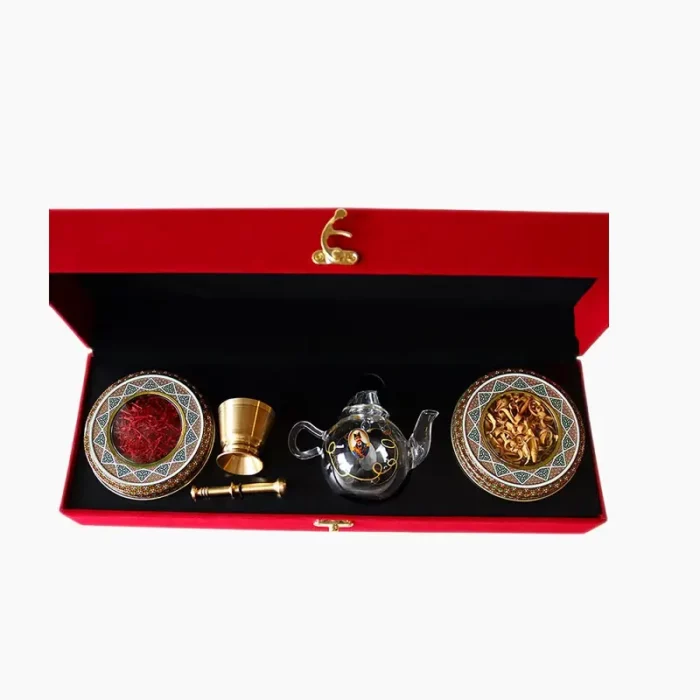 Luxus rot Geschenkbox von safran